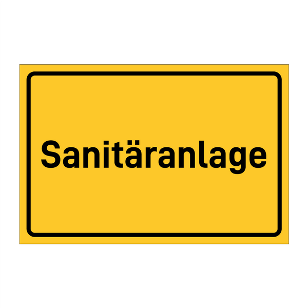 Sanitäranlage