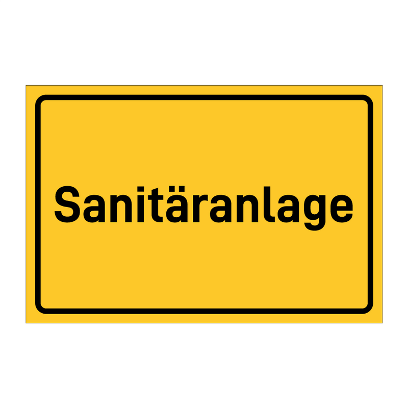 Sanitäranlage