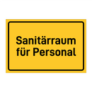 Sanitärraum für Personal