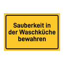 Sauberkeit in der Waschküche bewahren