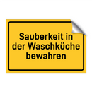 Sauberkeit in der Waschküche bewahren