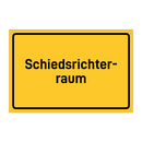 Schiedsrichter- raum