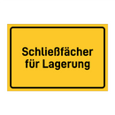 Schließfächer für Lagerung