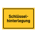 Schlüssel- hinterlegung