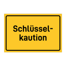 Schlüssel- kaution