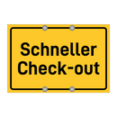 Schneller Check-out