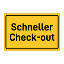 Schneller Check-out
