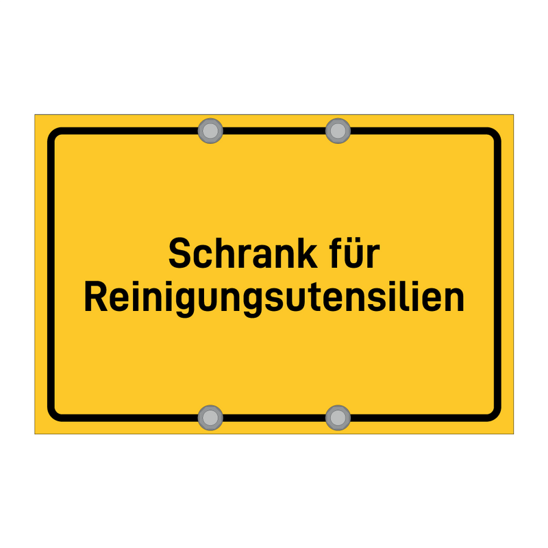Schrank für Reinigungsutensilien