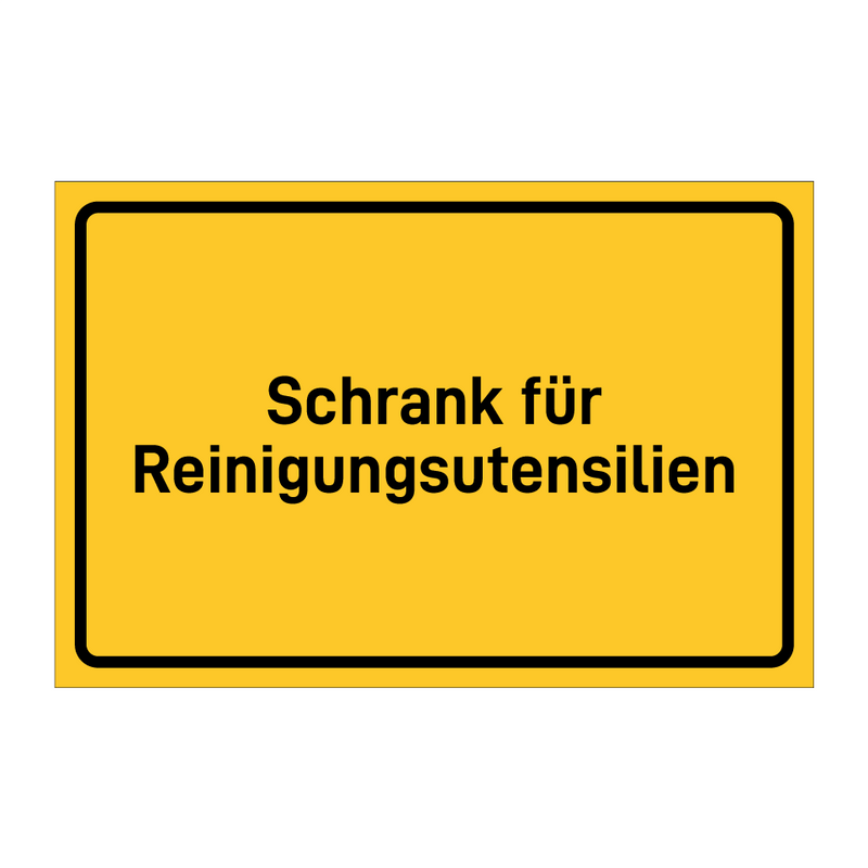 Schrank für Reinigungsutensilien
