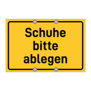 Schuhe bitte ablegen