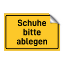 Schuhe bitte ablegen