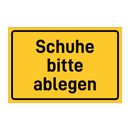 Schuhe bitte ablegen