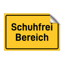 Schuhfrei Bereich