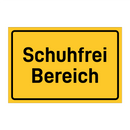 Schuhfrei Bereich
