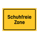 Schuhfreie Zone