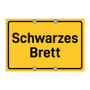 Schwarzes Brett