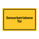 Sensorbetriebene Tür