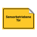Sensorbetriebene Tür