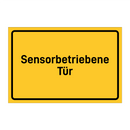 Sensorbetriebene Tür