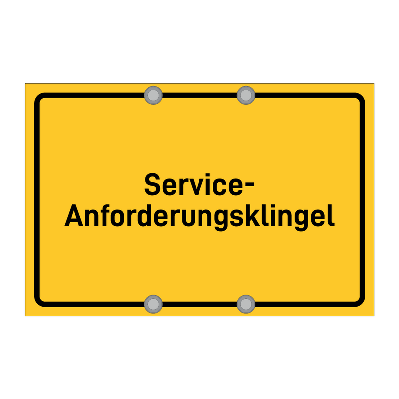 Service- Anforderungsklingel