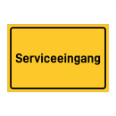 Serviceeingang