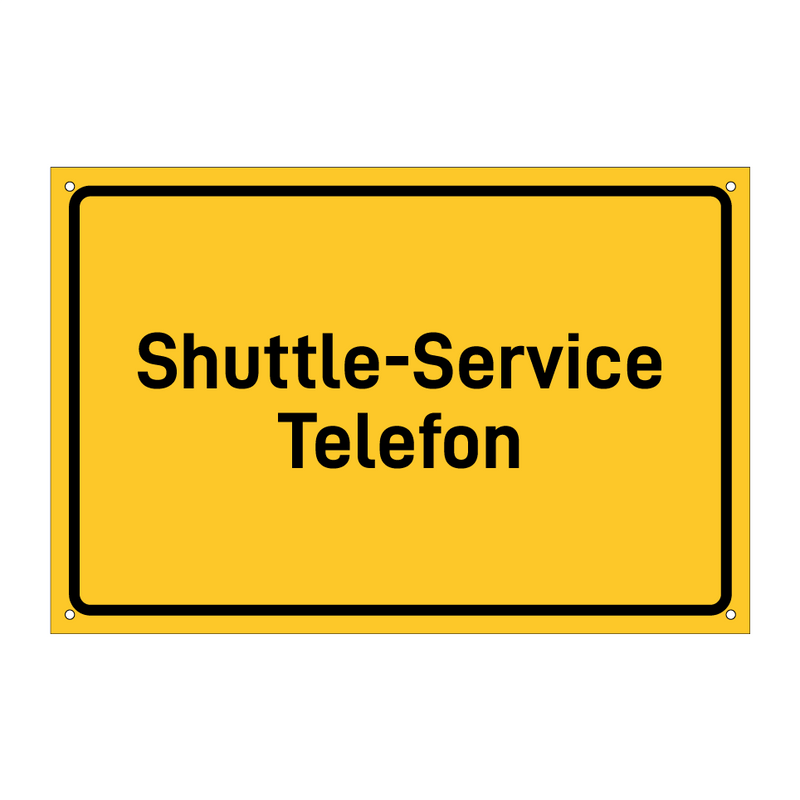 Shuttle-Service Telefon