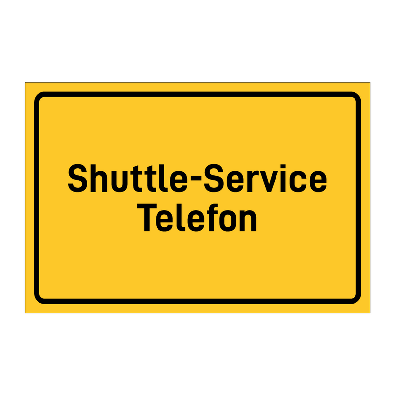 Shuttle-Service Telefon