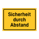Sicherheit durch Abstand
