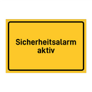 Sicherheitsalarm aktiv