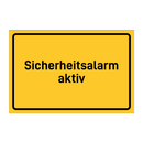 Sicherheitsalarm aktiv