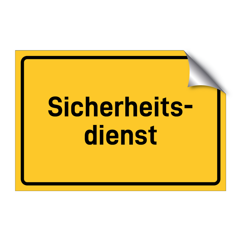 Sicherheits- dienst