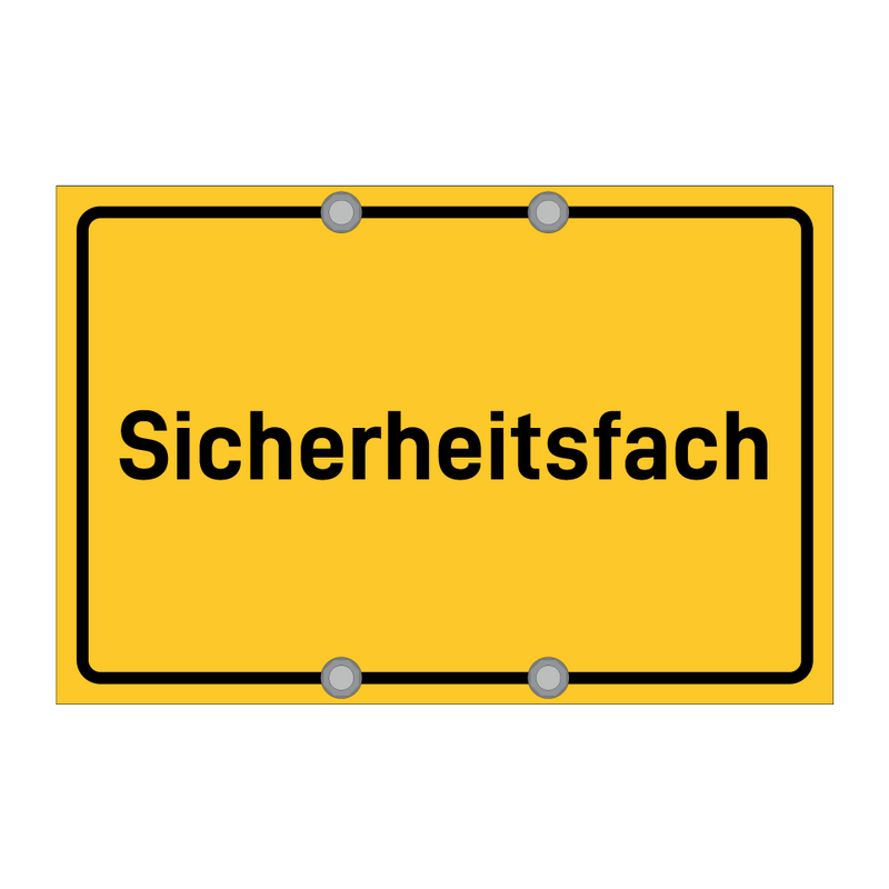 Sicherheitsfach
