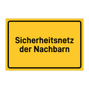 Sicherheitsnetz der Nachbarn