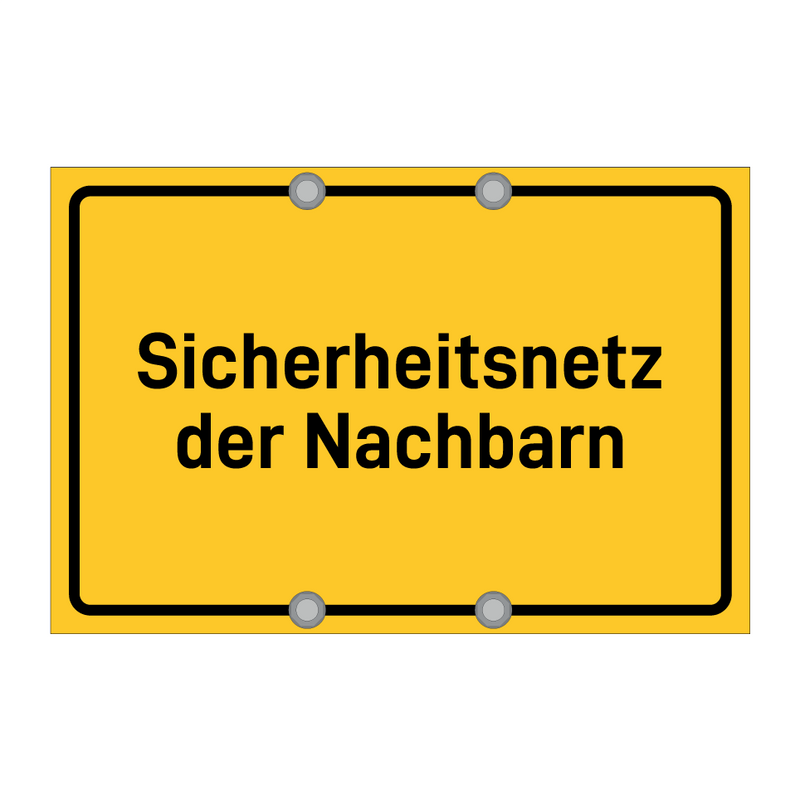 Sicherheitsnetz der Nachbarn