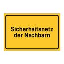 Sicherheitsnetz der Nachbarn