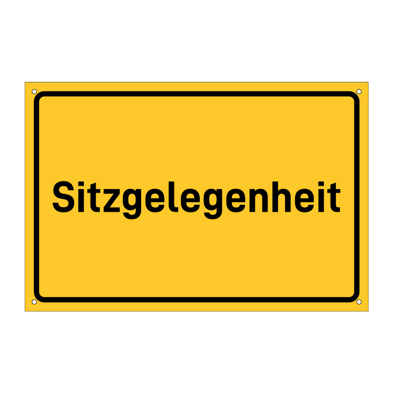 Sitzgelegenheit