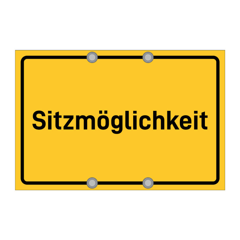 Sitzmöglichkeit