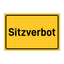 Sitzverbot