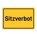 Sitzverbot