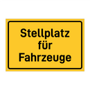 Stellplatz für Fahrzeuge