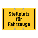 Stellplatz für Fahrzeuge