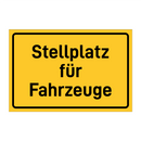 Stellplatz für Fahrzeuge