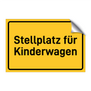 Stellplatz für Kinderwagen