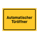 Automatischer Türöffner & Automatischer Türöffner & Automatischer Türöffner