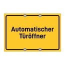 Automatischer Türöffner & Automatischer Türöffner & Automatischer Türöffner