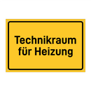 Technikraum für Heizung