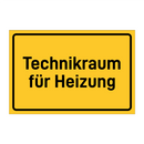Technikraum für Heizung