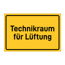 Technikraum für Lüftung