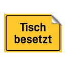 Tisch besetzt