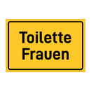 Toilette Frauen